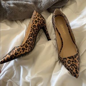 Cheetah print heels